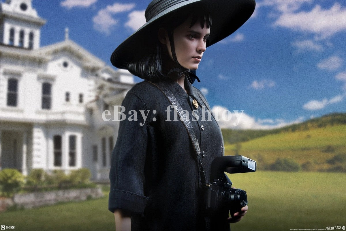 Presale Sideshow 100498 1/6 Beetlejuice Lydia Deetz Female Action Figure Model