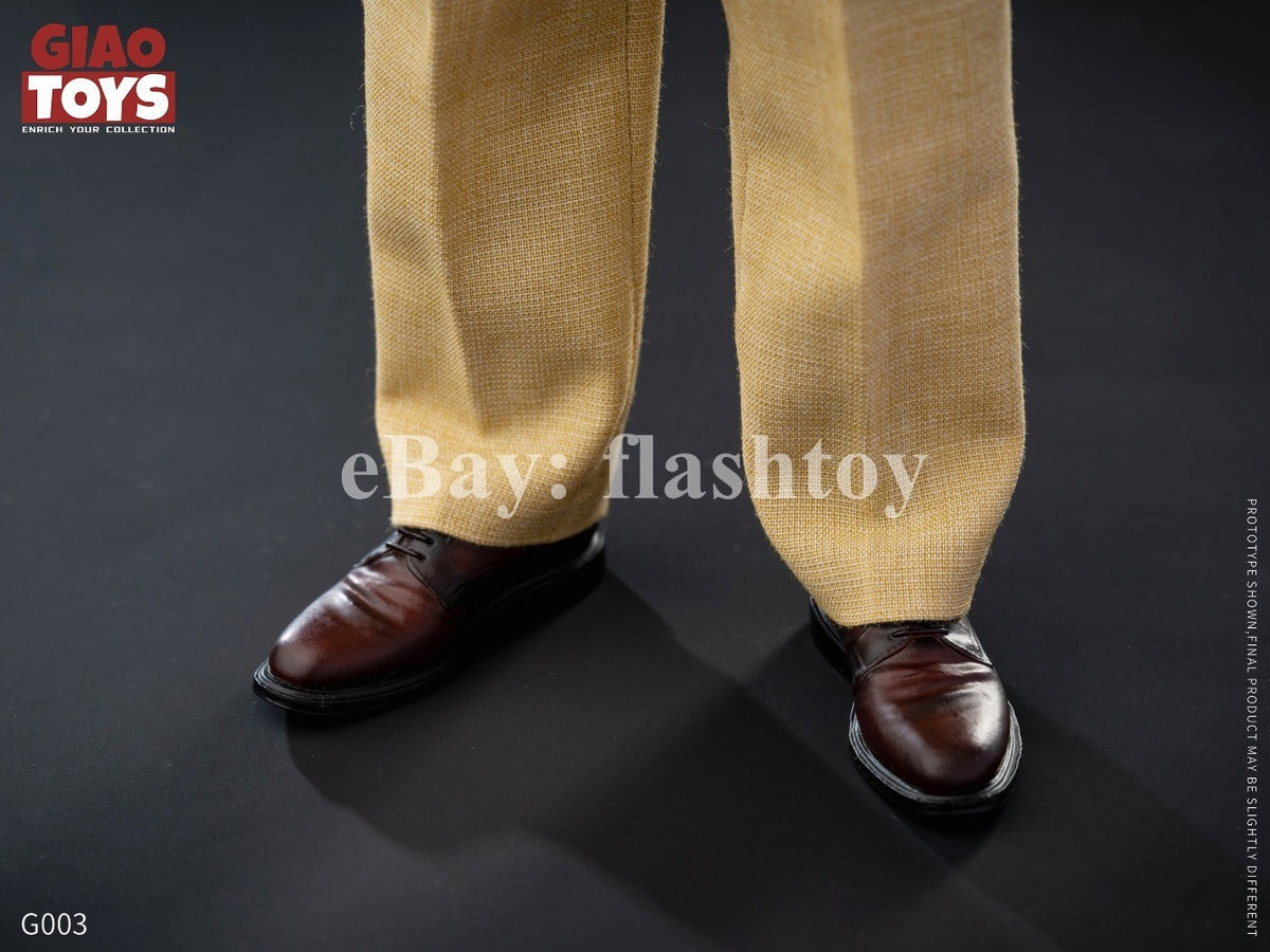 Presale GIAO TOYS G003 1/6 Technical Director Lucius Fox 12" Action Figure Model