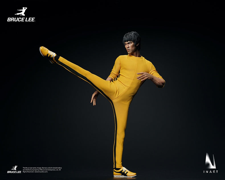 Presale INART Gy A043 1/6 Bruce Lee Collectible Action Figure Toy Yellow Outfit Set