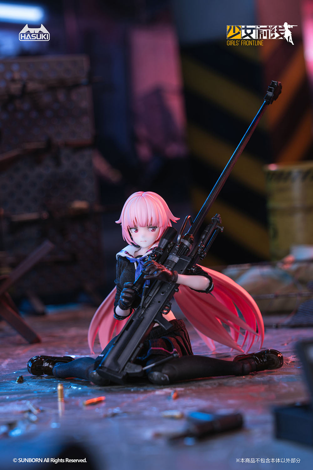 HASUKI PA011 1/12 Girl's Frontline NTW-20 Collectible Female Action Figure Model