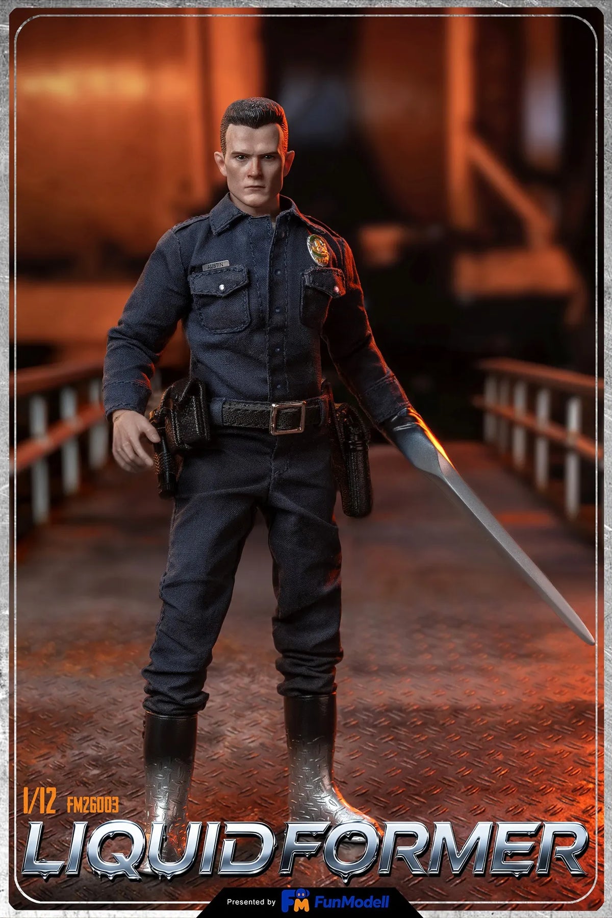 Presale FunModell FM26003 1/12 Terminator Robot T1000 Action Figure Model Toy