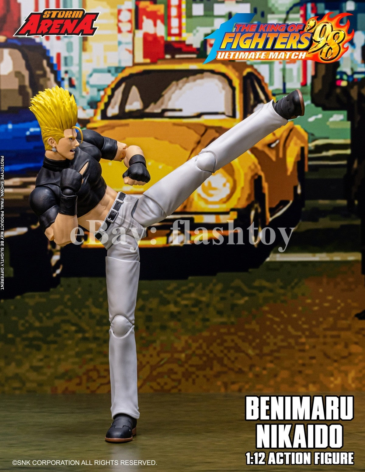Presale STORM ARENA KFSA01 1/12 Benimaru Nikaido The King of Fighters Figure Toy