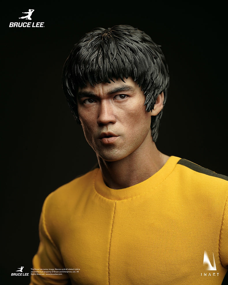 Presale INART Gy A043 1/6 Bruce Lee Collectible Action Figure Toy Yellow Outfit Set