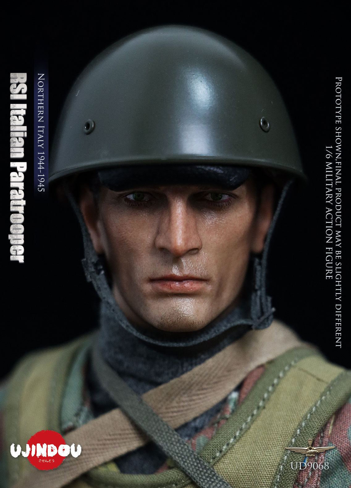 Presale UJINDOU UD9068 1/6 RSI Italian Paratrooper Northern Italy Action Figure