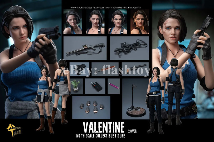Presale Master Team MTTOYS021 1/6 Zombie Killer Valentine Female Action Figure