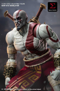 SIGMA STUDIOS GOW-01A 1/12 The God Kratos Ghost of War Male Action Figure Model