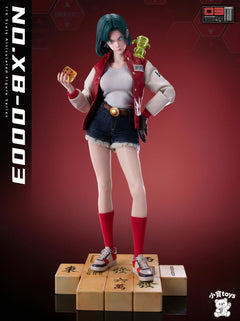 Presale XBTOYS XB0003 1/6 Wealth Girl Blue-Haired Enchantress Action Figure Toy