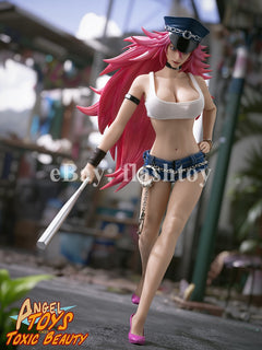 Presale Angel Toys NO:001 1/6 Female Fighter Toxic Beauty Action Figure Model