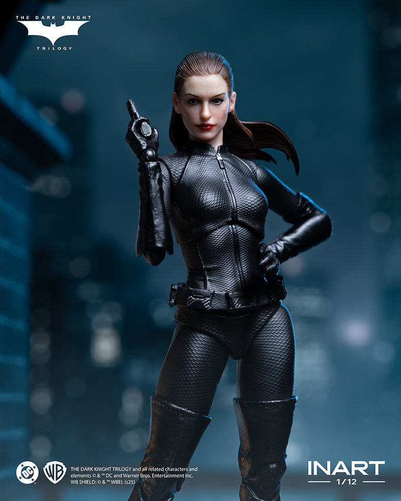 INART HgM0002 1/12 Batman The Dark Knight Catwoman Anne Hathaway Action Model