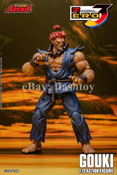 Presale STORM ARENA SFSA07 1/12 Street Fighter Zero 3 Gouki Action Figure Model