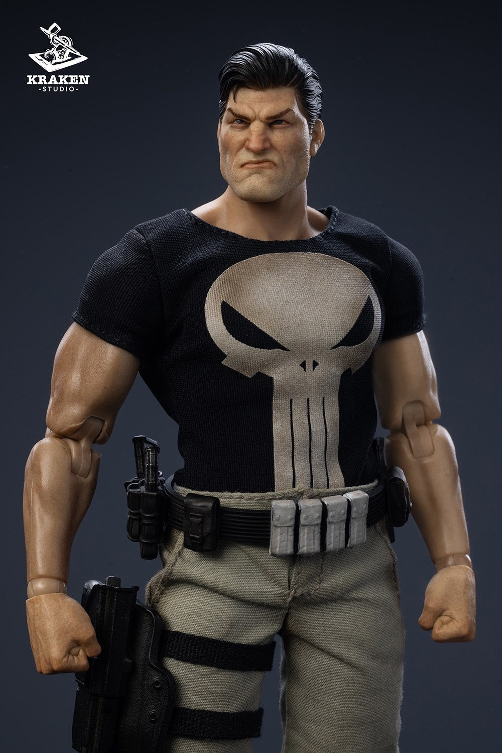 KRAKEN Studio 1/12 Punisher Frank 6" Male Action Figure Model Toy Deluxe Ver.