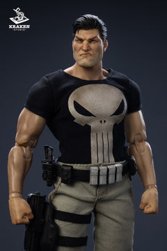 KRAKEN Studio 1/12 Punisher Frank 6" Male Action Figure Model Toy Deluxe Ver.