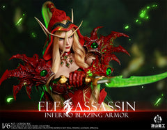 Presale Longshan LS2026-XK 1/6 Blood Elf Rogue Valeera Action Figure Model Toy