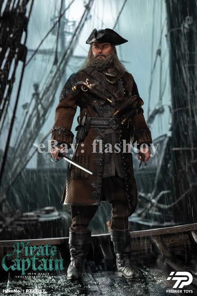 Presale Premier Toys PT-0017 1/6 Pirate Captain 12" Male Action Figure Model Toy