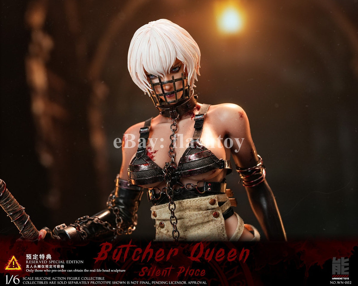 Presale Wanneng Toys WN-002B 1/6 Quiet Place Butcher Queen Action Figure Deluxe