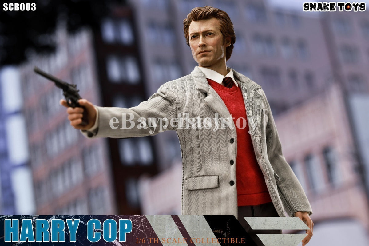 Presale SNAKE TOYS SCB03 1/6 Police HARRY COP Collectible Action Figure Model