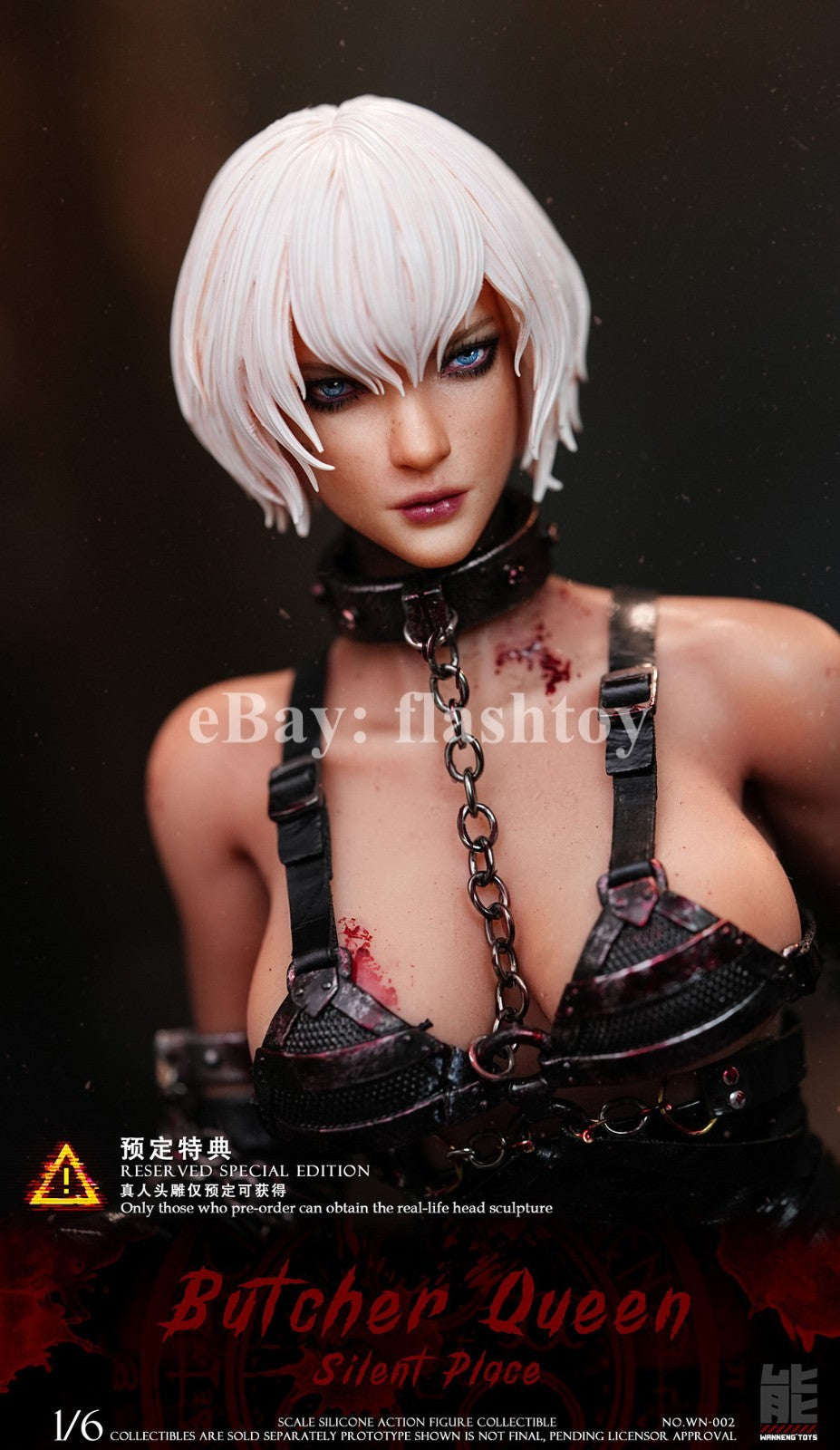Presale Wanneng Toys WN-002A 1/6 Quiet Place Butcher Queen Female Action Figure