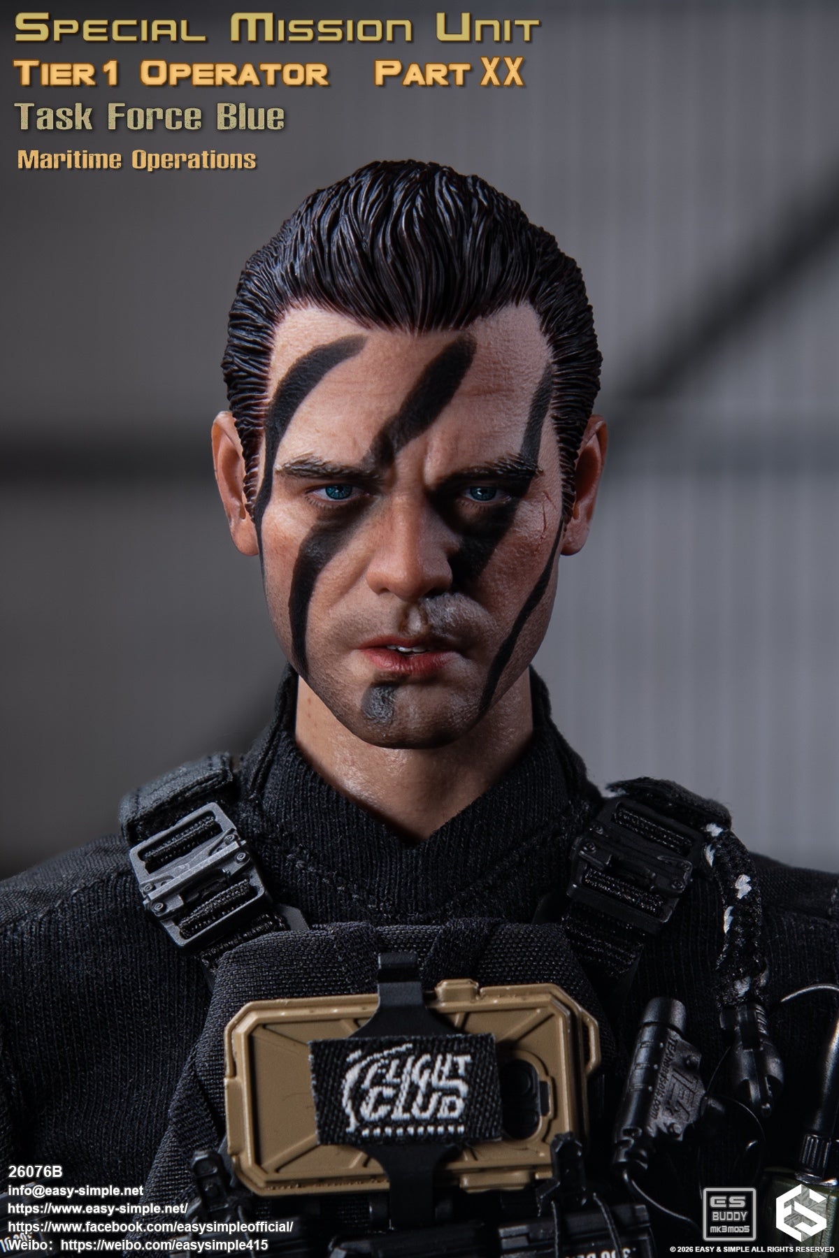 Presale Easy&Simple 26076B 1/6 Special Mission Unit Tier1 Operator Action Figure