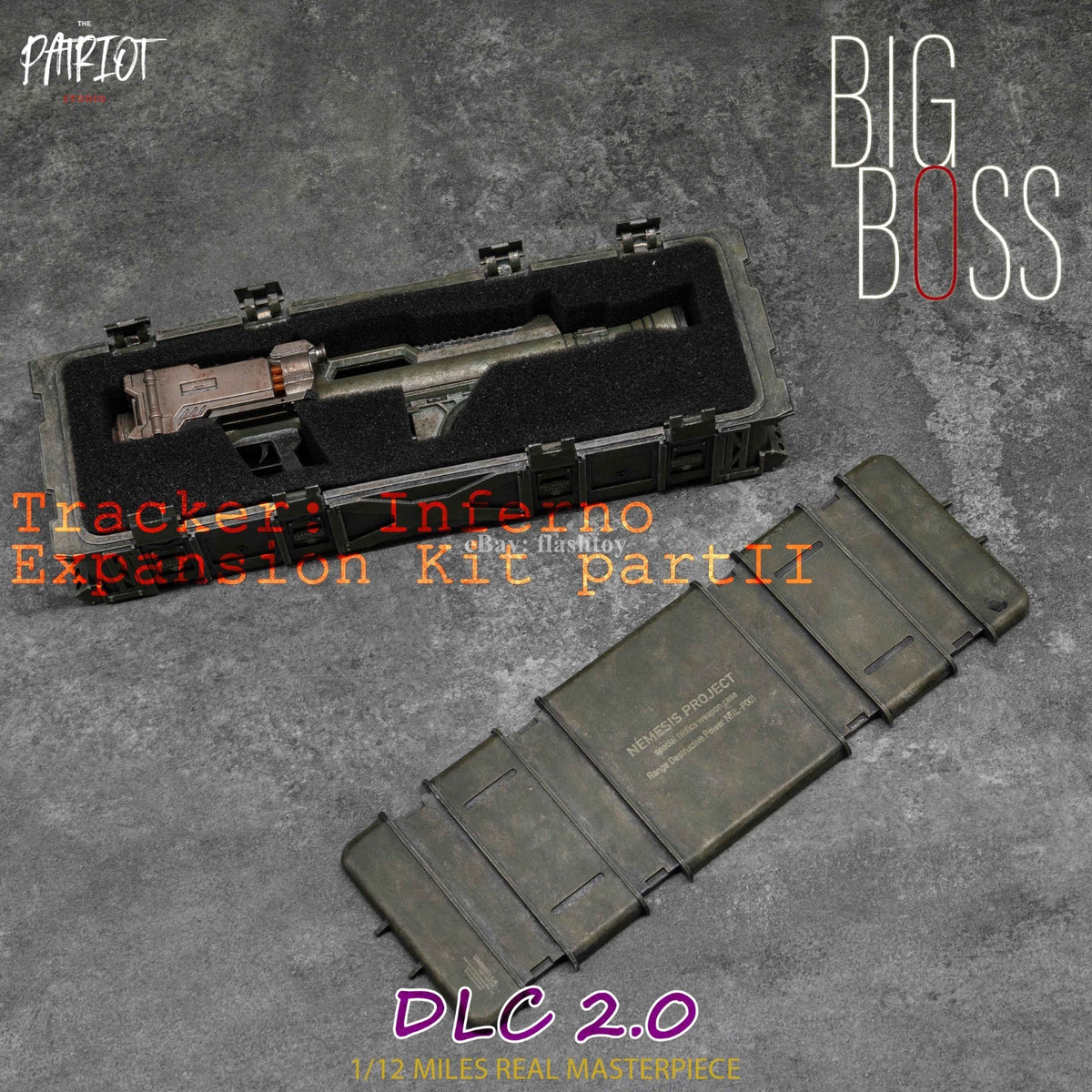Presale Patriot Studio 1/12 DLC 2.0 Accessories for The Boss Nemesis Model Toy