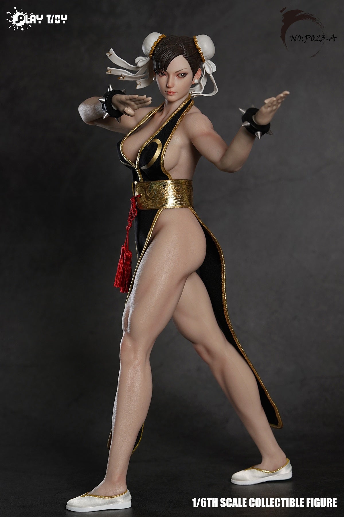 PLAY TOY P023A 1/6 Fighting Goddess Chun Li Collectible Female Action Figure Toy