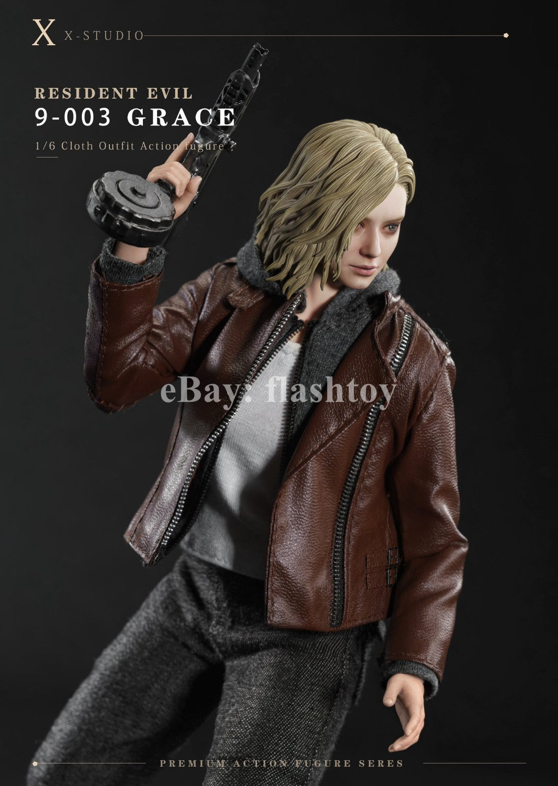 Presale X-STUDIO 1/6 Investigative Reporter Grace Female Action Figure Model RE9