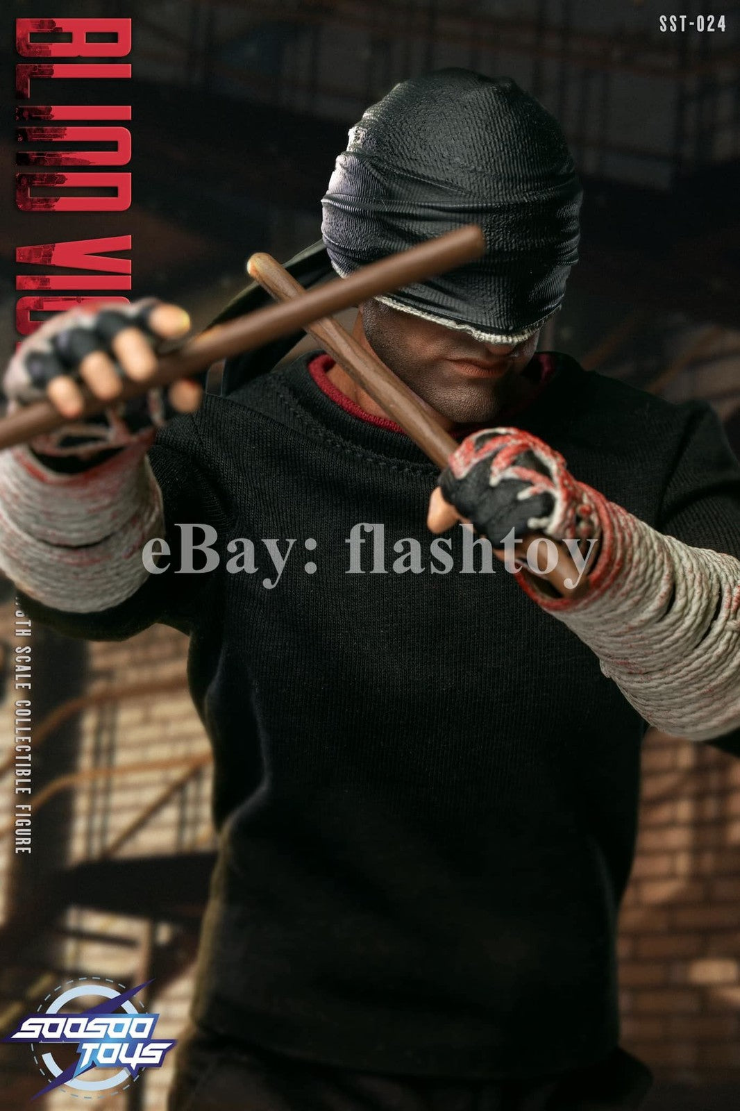 Presale Soosootoys SST-024 1/6 Blind Vigilante Matt Murdock Male Action Figure