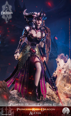 WAR STORY WS019B 1/6 Red Dragon Princess Alexia Female Action Figure Model Toy
