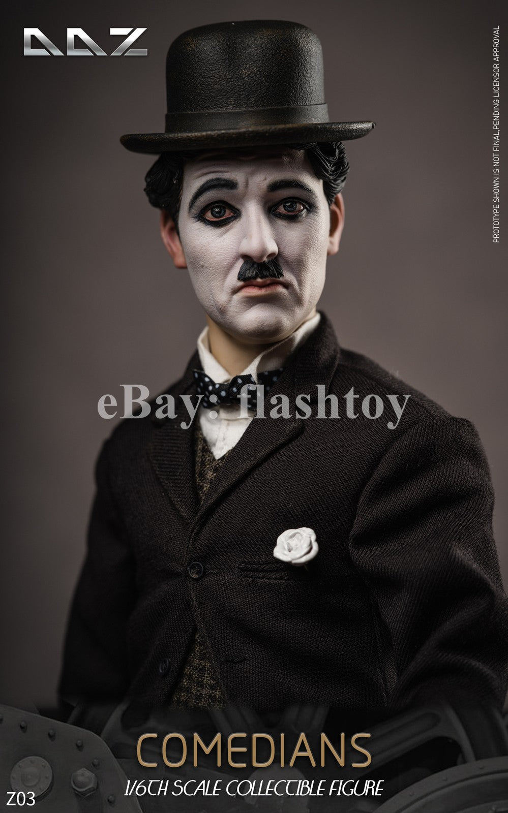 Presale DDZTOYS Z03 1/6 Comedian Chaplin Collectible Male Action Figure Model