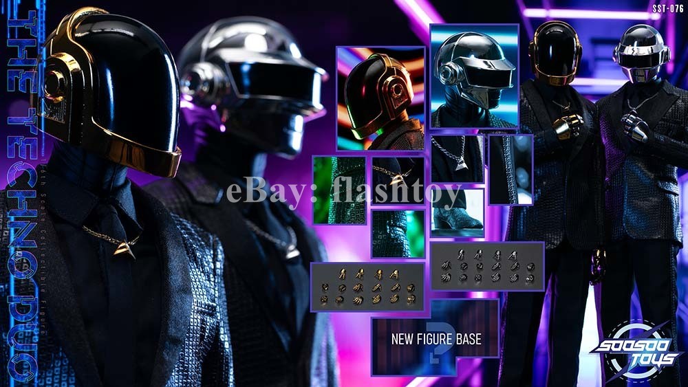 Presale Soosootoys SST-076 1/6 The Techno Duo 12" Male Action Figure Model Toys