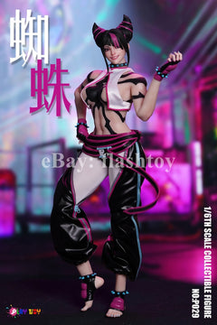 Presale PLAY TOY P029 1/6 Female Fighter Spider Juri Collectible Action Figure