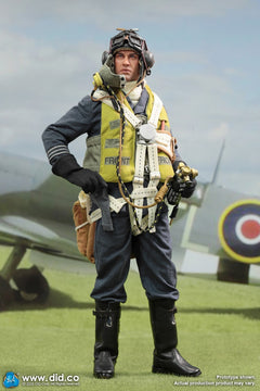 DID K80187 1/6 WWII British Pilot Squadron Leader Tom Action Figure Model Toy
