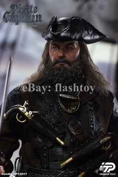 Presale Premier Toys PT-0017 1/6 Pirate Captain 12" Male Action Figure Model Toy