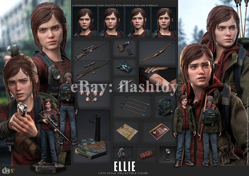 Presale LIMTOYS LS+02 1/6 The Last Survivor Ellie Female Action Figure Model Toy