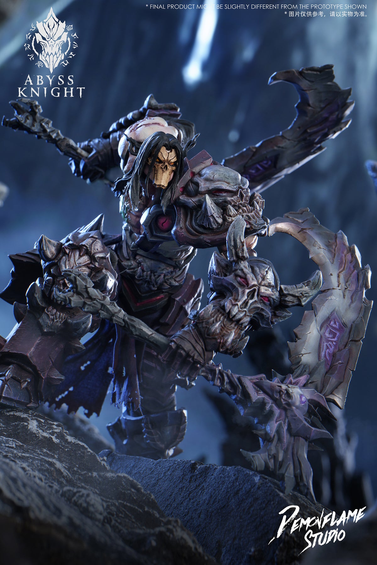 Presale PEMCVFLAME STUDIO AD-007 1/12 Darksider Abyss Knight Action Figure Model