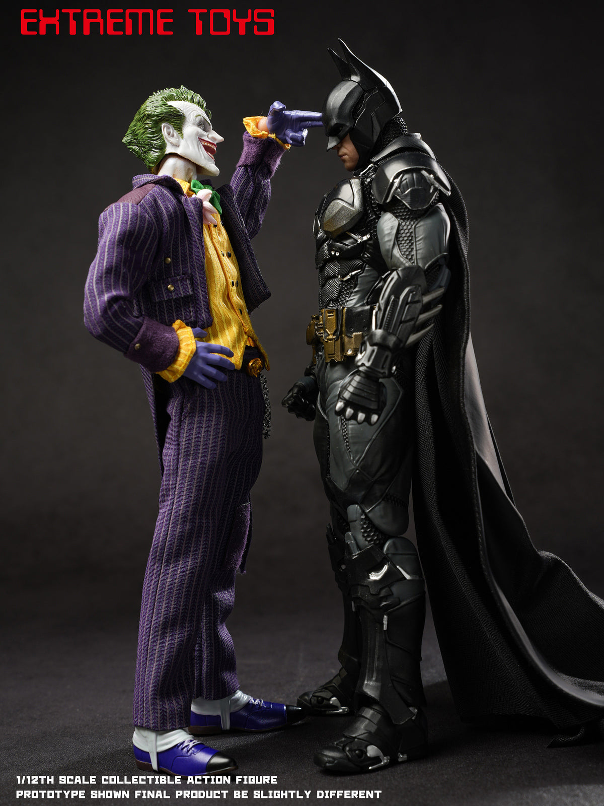 Presale EXTREME TOYS EX003V2 1/12 Arkham Knight Joker Male Action Figure Model
