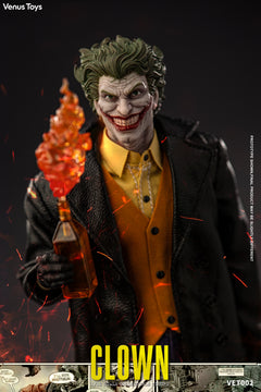 Presale Venus Toys VET002 1/12 The Clown Comic Villain 6" Action Figure Model
