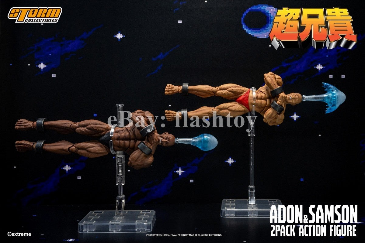 Presale Storm Toys EXBR01 1/12 Adon & Samson Chou-Aniki 2-Pack Action Figure Toy