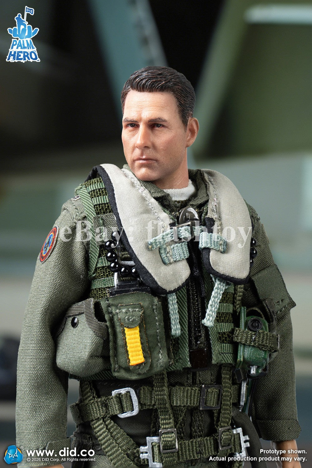 Presale DID XM80031 1/12 The US Navy Fighter Weapons School Instructor Pilot Toy
