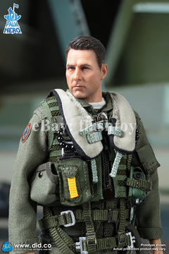 Presale DID XM80031 1/12 The US Navy Fighter Weapons School Instructor Pilot Toy