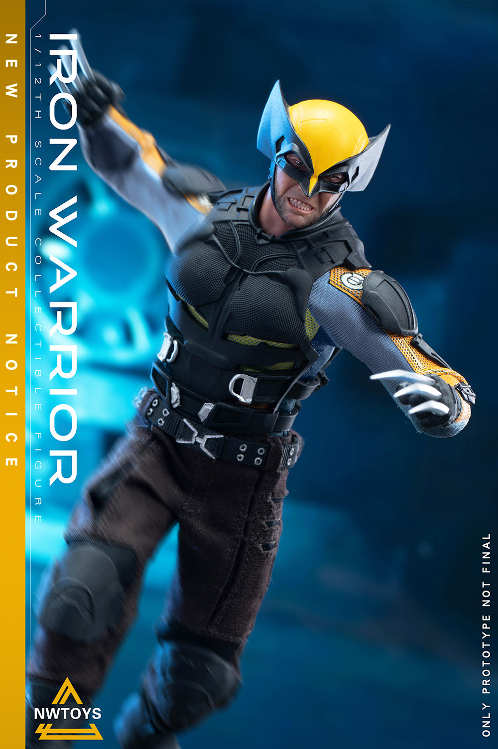 Nwtoys 1/12 Iron Warrior Logan Collectible Male Action Figure Model Toy