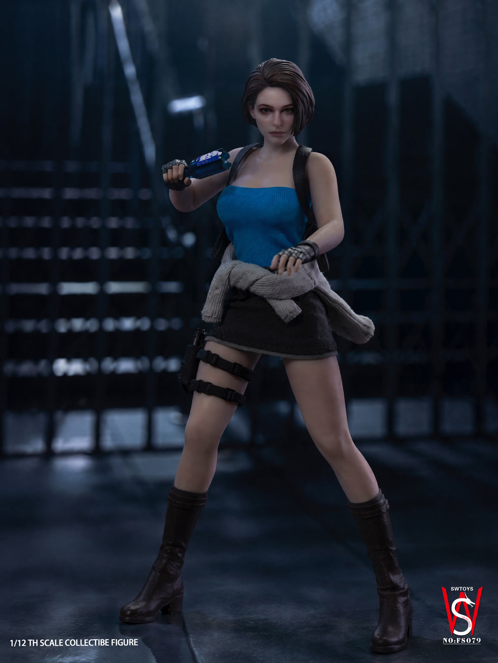 Presale SWTOYS FS079 1/12 Resident Zombie Evil Crisis Jill Valentine Female Action Figure