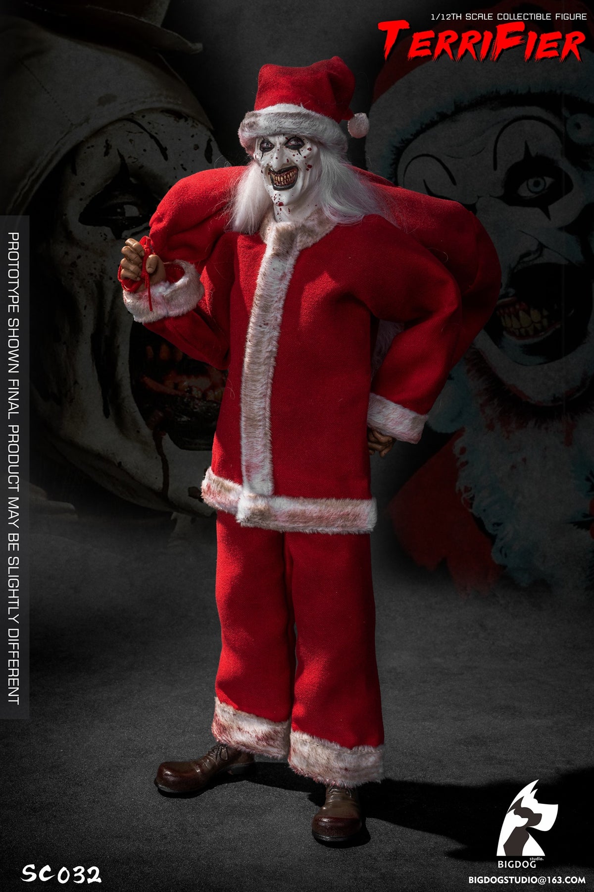 Presale BIGDOG STUDIO SC032 1/12 The Terrifier Joker Collectible Action Figure