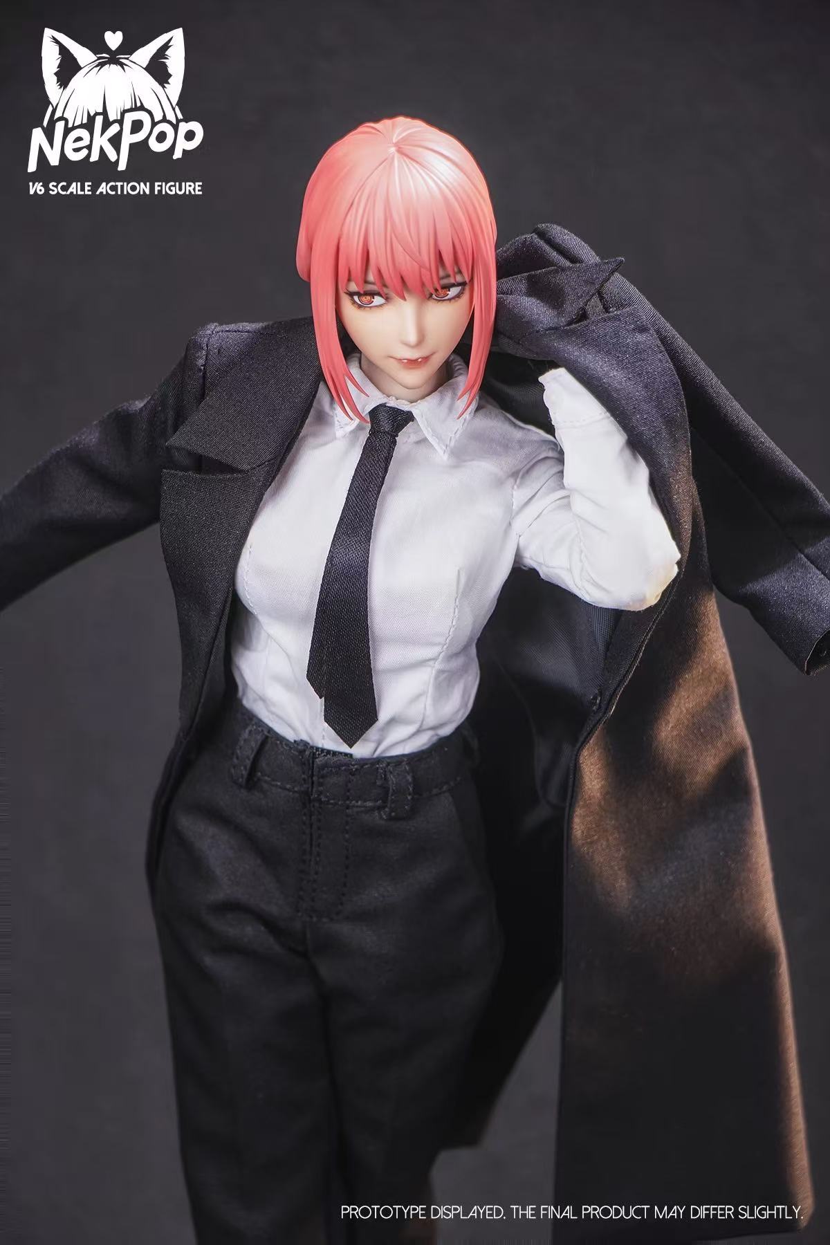 NekPop Studio NEK001 1/6 Chainsaw Man Makima Female Action Figure Model Toy