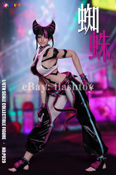 Presale PLAY TOY P029 1/6 Female Fighter Spider Juri Collectible Action Figure
