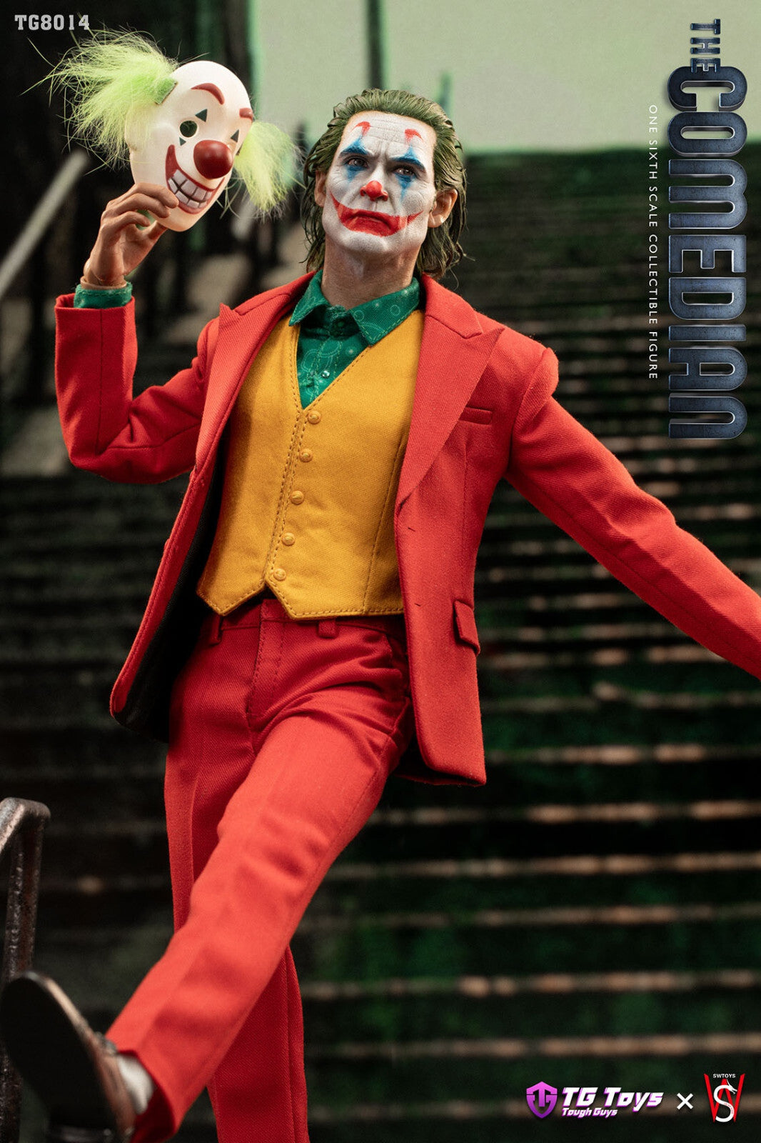 TGToys × SWToys TG8014 1/6 Comedian The Joker Arthur Collectible Action Figure