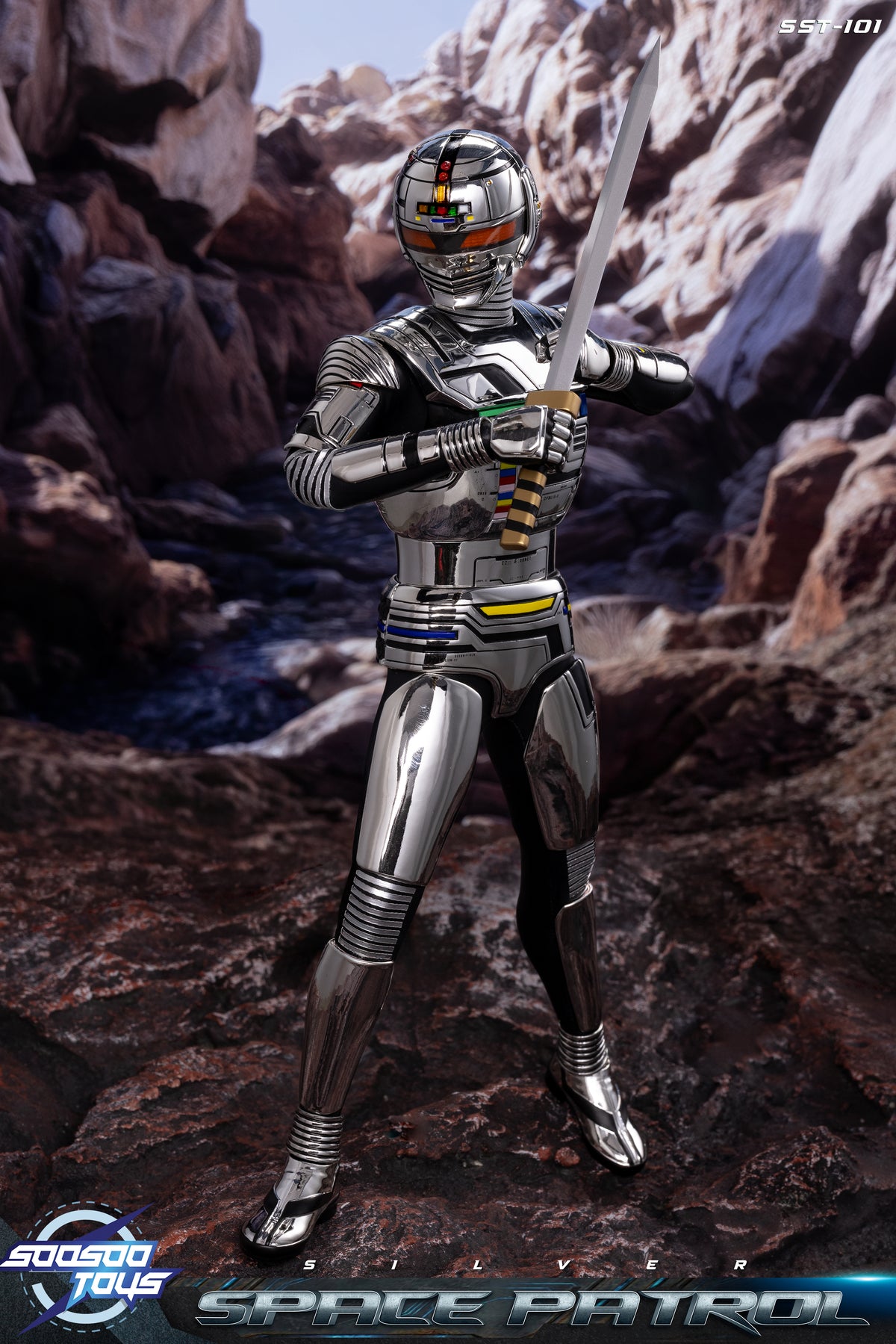 Pre-order Soosootoys SST-101 1/6 Space Sheriff Gavan Male Action Figure Model