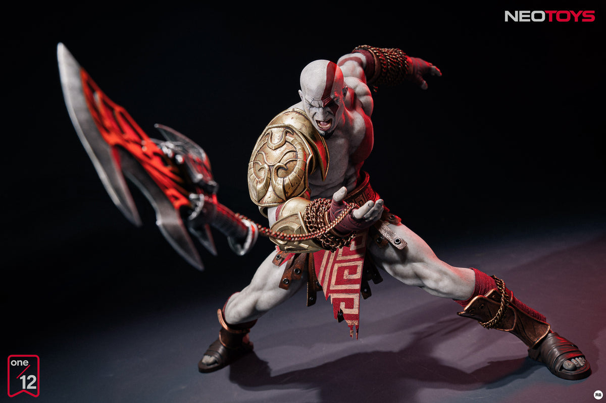 Presale NEOTOYS NEO‑001 1/12 The God Kratos Ghost of War Action Figure Model Toy
