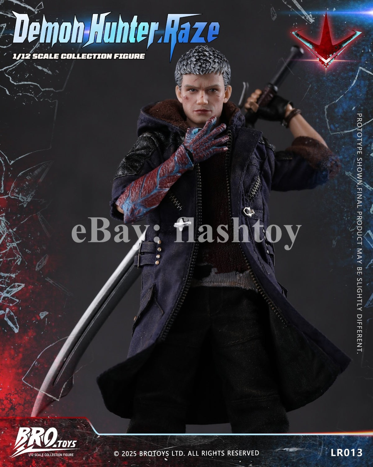 Presale BROTOYS LR013 1/12 The DMC Nero 6" Collectible Male Action Figure Model