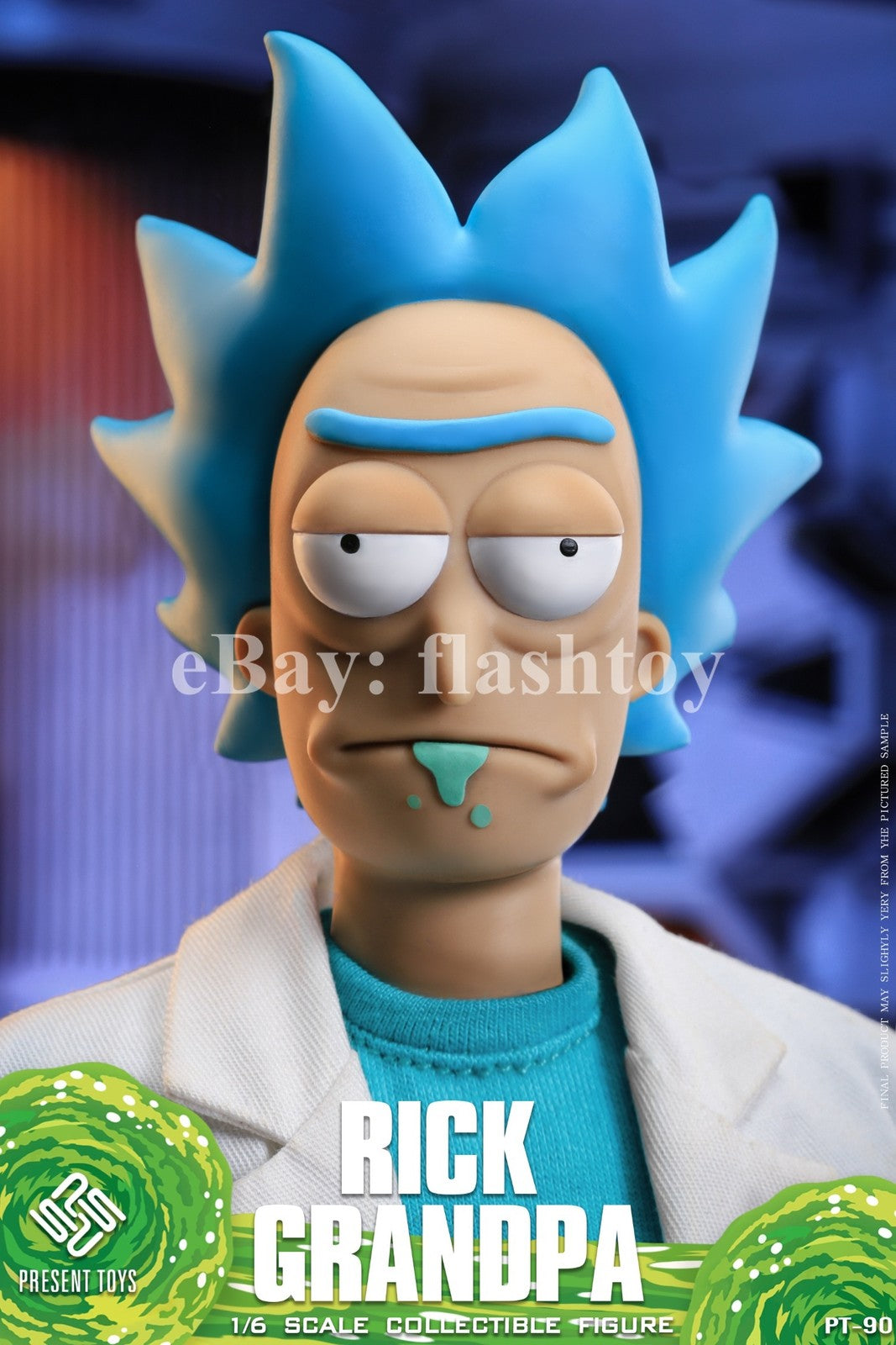 Presale PRESENT TOYS PT-sp90 1/6 Rick Grandpa 12" Male Action Figure Model Toy