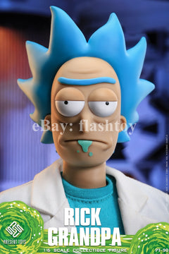 Presale PRESENT TOYS PT-sp90 1/6 Rick Grandpa 12" Male Action Figure Model Toy